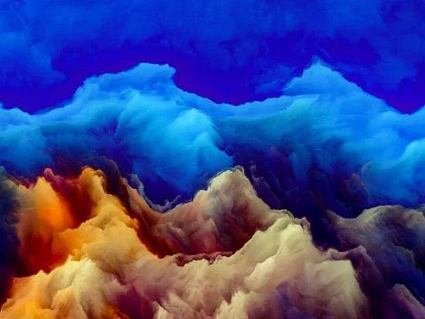 Synergies of Cloudscape Illustration