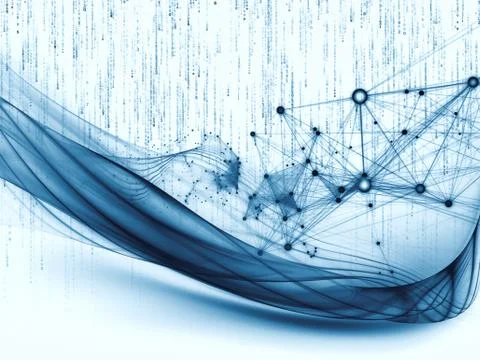 Synergies of Computing Ilustração Stock