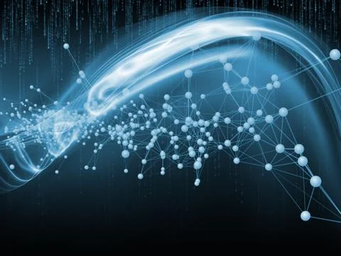 Synergies of Computing Ilustração Stock