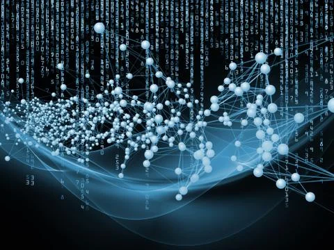 Synergies of Computing Ilustração Stock