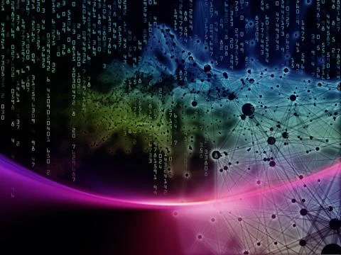 Synergies of Computing Ilustração Stock