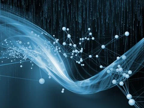 Synergies of Computing Ilustração Stock