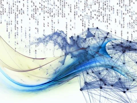 Synergies of Computing Ilustração Stock