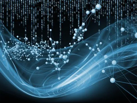 Synergies of Computing Ilustração Stock