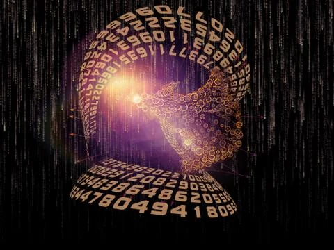 Synergies of Data Set Stock Illustration