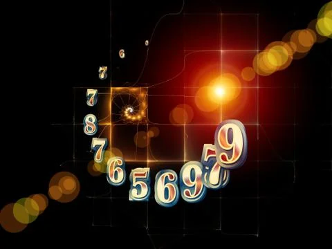 Synergies of Geometry Stock Illustration