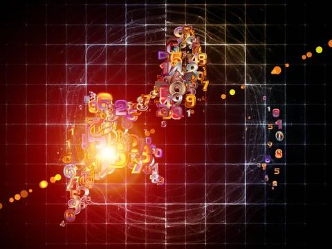 Synergies of Geometry Stock Illustration