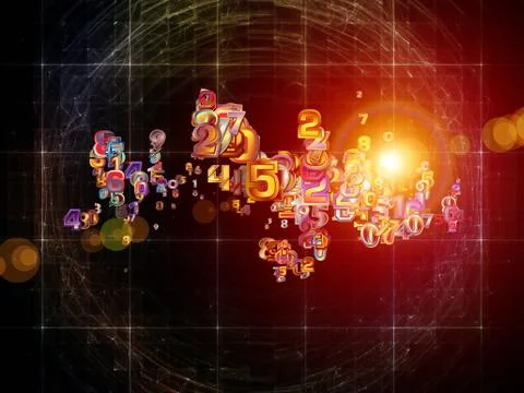 Synergies of Geometry Stockillustratie