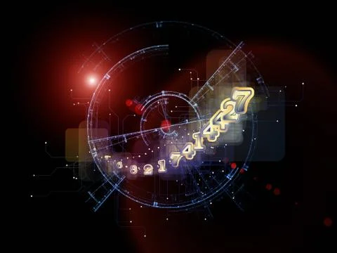 Synergies of Geometry Stock Illustration