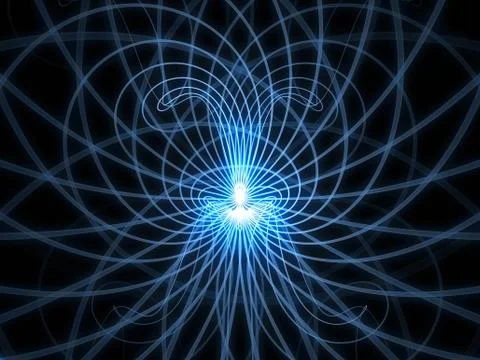 Synergies of Grid Lines Illustrazione stock