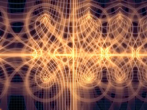 Synergies of Grid Lines Stock Illustration