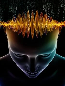 Synergies of Human Mind Stock Illustration