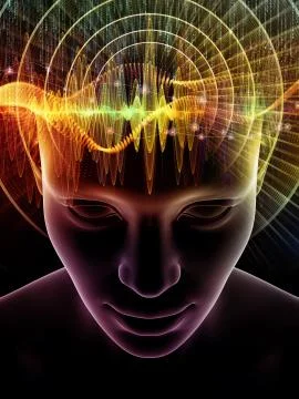 Synergies of Human Mind Stock Illustration