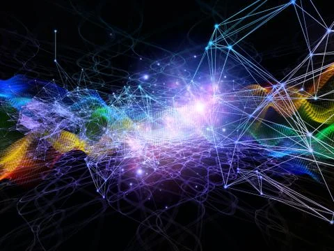 Synergies of Information Stream Stock Illustration