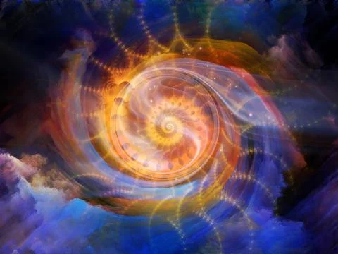 Synergies of Inside Motion 스톡 일러스트