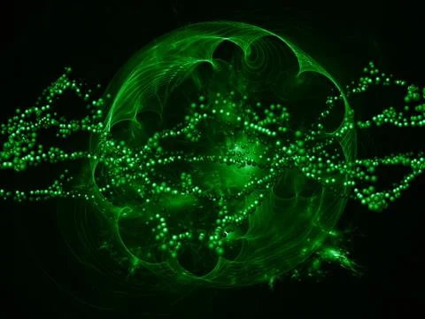 Synergies of Microcosm Stock Illustration