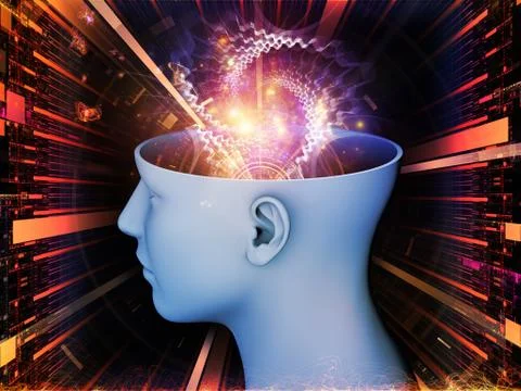 Synergies of the Mind Stock Illustration