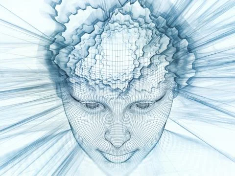 Synergies of the Mind Stock Illustration