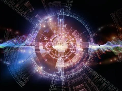 Synergies of Network Stock Illustration