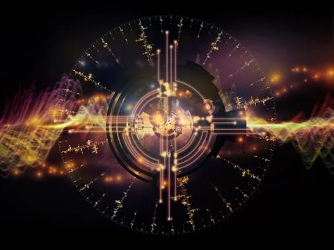 Synergies of Network Stock Illustration