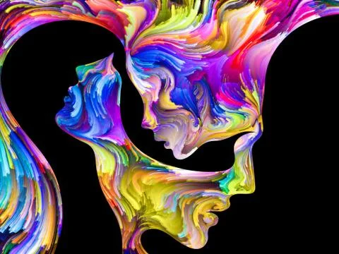 Synergies of Passion Stockillustratie