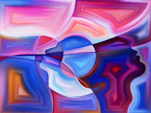 Synergies of Perception Stock Illustration