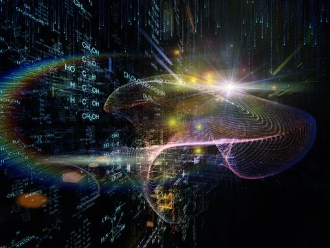 Synergies of Science Stock Illustration