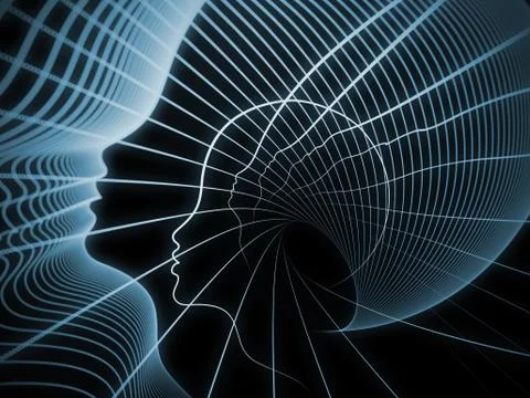 Synergies of Soul Geometry Illustrazione stock
