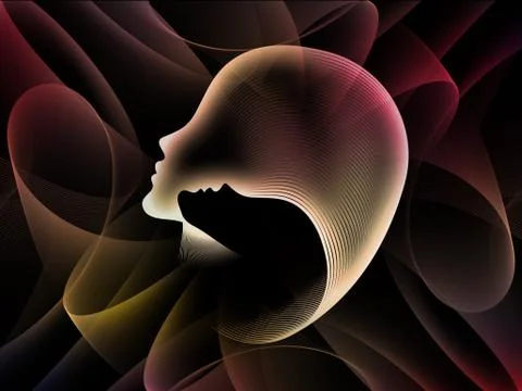 Synergies of Soul Geometry Stockillustratie