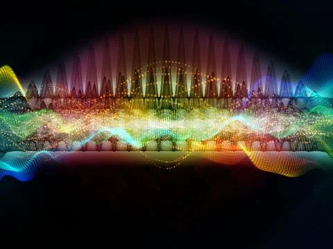 Synergies of Sound Wave イラスト素材