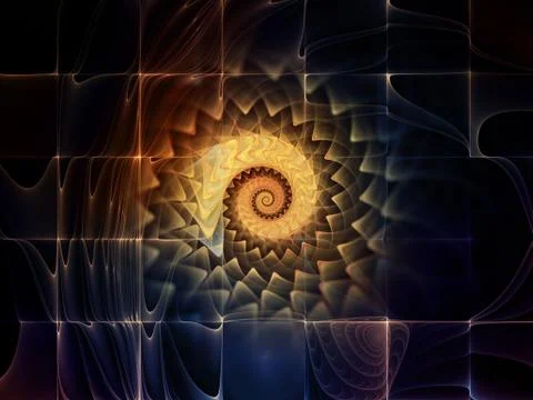 Synergies of Space Stockillustratie