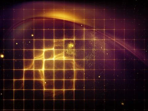 Synergies of Space Stockillustratie