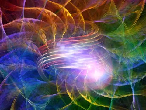 Synergies of Spiral Pattern 스톡 일러스트