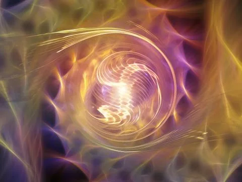 Synergies of Spiral Pattern 스톡 일러스트