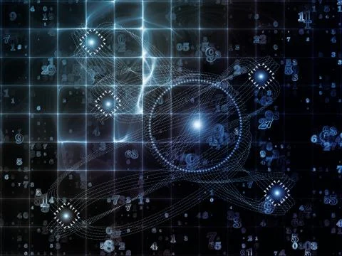 Synergies of Technology Links Stock Illustration