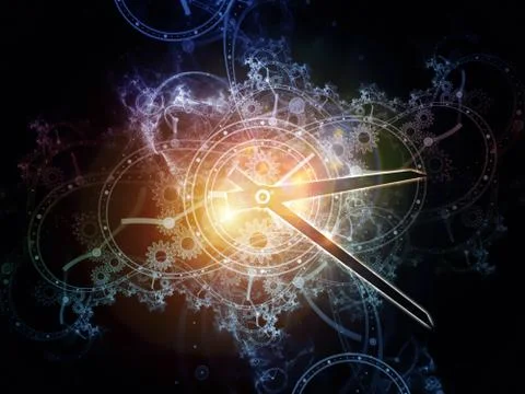 Synergies of Temporal Realm Stock Illustration