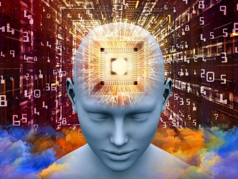 Synergies of Thought Stock Illustration