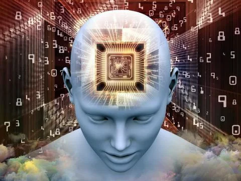 Synergies of Thought Stock Illustration