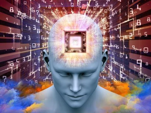 Synergies of Thought Stock Illustration