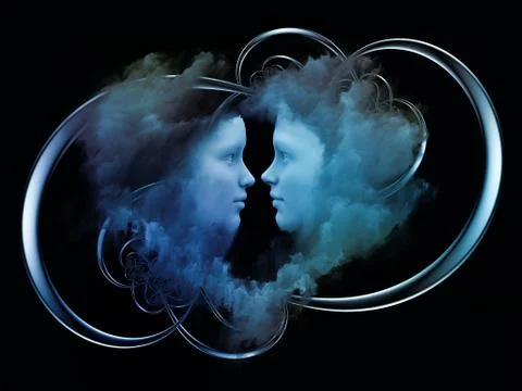 Synergies of Unity Stockillustratie