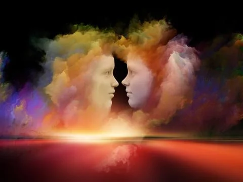 Synergies of Unity Stockillustratie