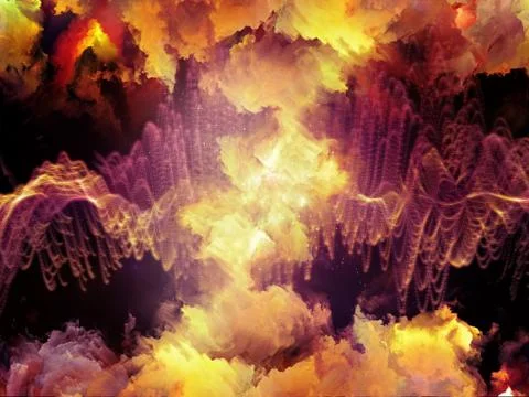 Synergies of Virtual Clouds 스톡 일러스트