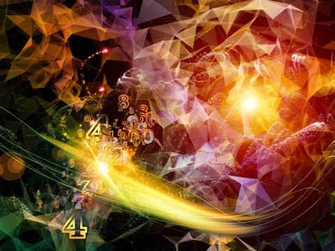 Synergies of Virtual World イラスト素材