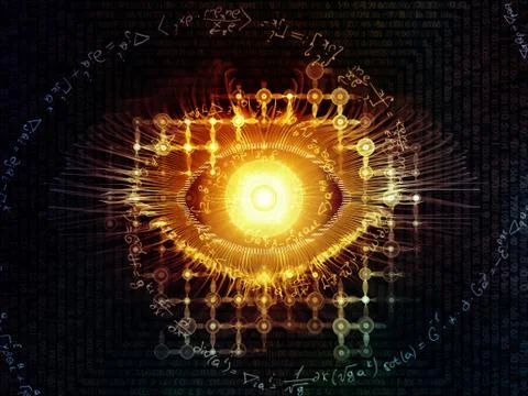 Synergies of Visual Information Stock Illustration