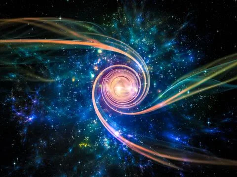 Synergies of Vortex 스톡 일러스트