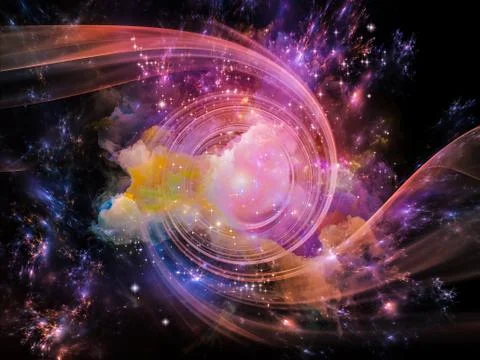 Synergies of Vortex Stockillustratie