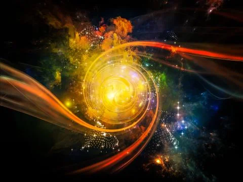 Synergies of Vortex Stockillustratie