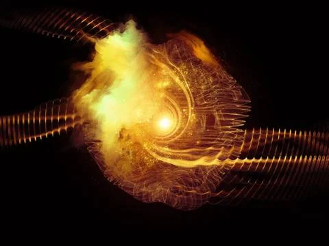 Synergies of Vortex 库存插图