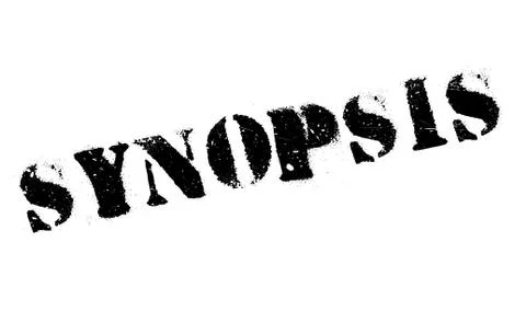 Synopsis rubber stamp Stock Illustration