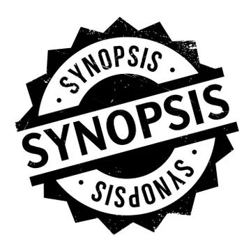 Synopsis rubber stamp Stock Illustration